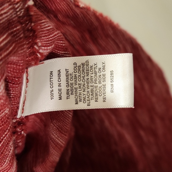 Express~ Henley Longsleeve Shirt Size XL - Picture 5 of 6